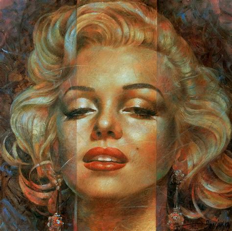 Marilyn Monroe Painting By Arthur Braginsky