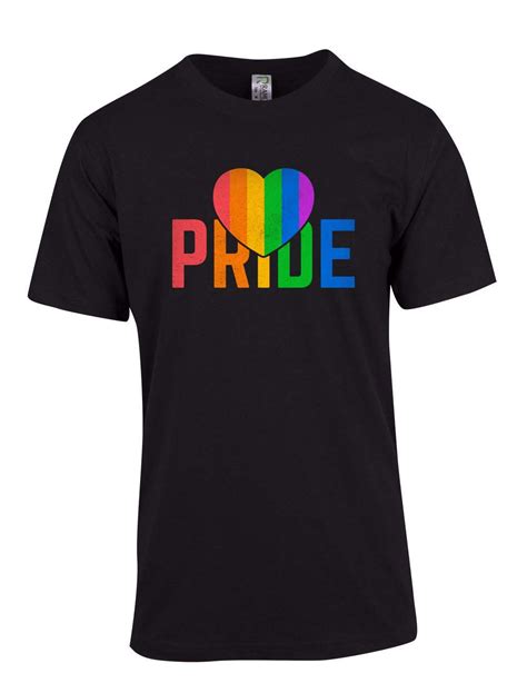 Pride Heart T Shirt As Design Print