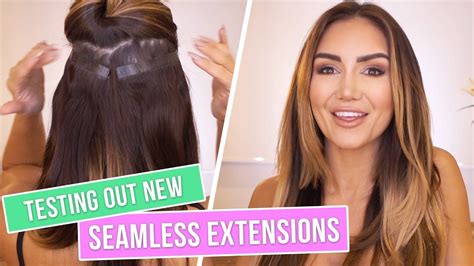 WHAT ARE SEAMLESS HAIR EXTENSIONS A HOW TO GUIDE Seamless Hair