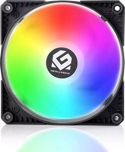 Ventilador Pwm Rgb De 120 Mm Para Pc Skiron Mg F120 D Rgb Meses Sin