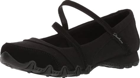 Amazon Skechers Women S Bikers Fiesta Mary Jane Flats