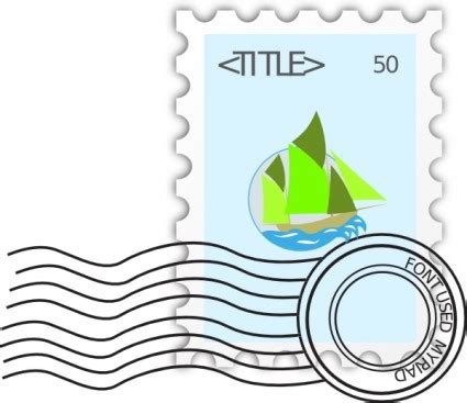 Envelope Stamp - ClipArt Best