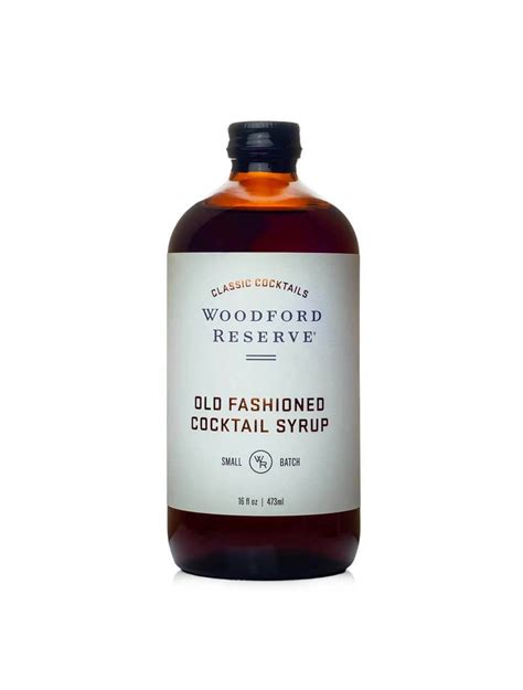 Woodford Reserve Old Fashioned Cocktail Syrup Ml Mybottleshop