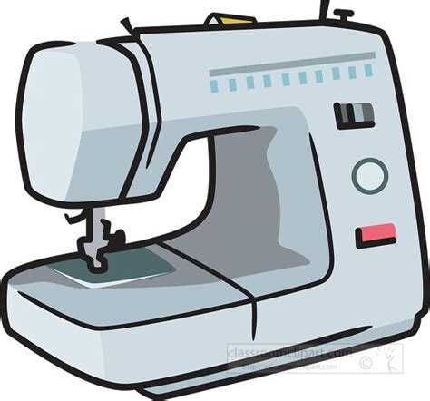 Objects Clipart-sewing machine 136 clipart