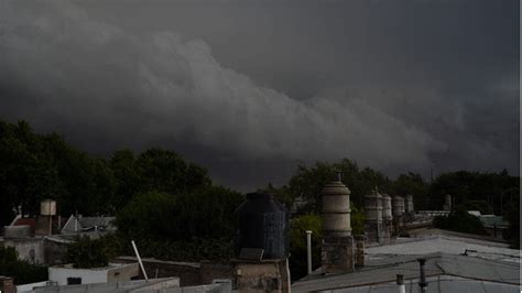 Rige Un Alerta Amarilla Por Tormenta Y Vientos Fuertes Para La Tarde Y