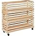 Inter Link 3 Cagettes En Bois Massif Brut Empilables Cagettes De