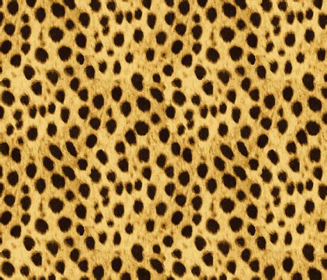 cheetah fur fabric - blinkblots - Spoonflower