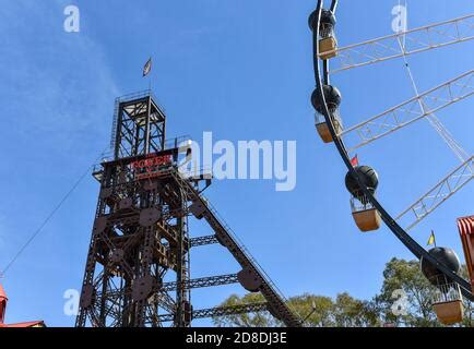 The Tower of Terror in Gold Reef City, Johannesburg, South Africa Stock ...