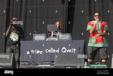 Phife Dawg Ali Shaheed And Jarobi White Of A Tribe Called Quest