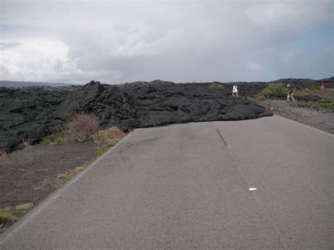 Chain Of Craters Road Hawaii Island Volcano National Park Island