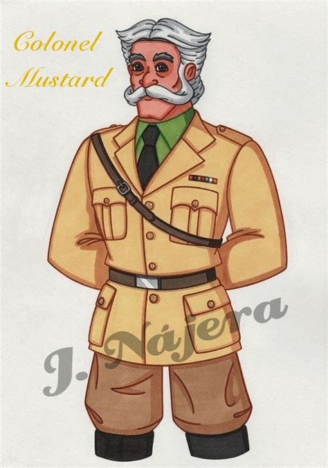 Colonel Mustard By Greendraco10 On Deviantart