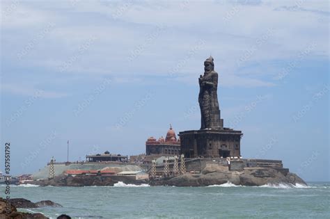 thiruvalluvar statue Stock Photo | Adobe Stock