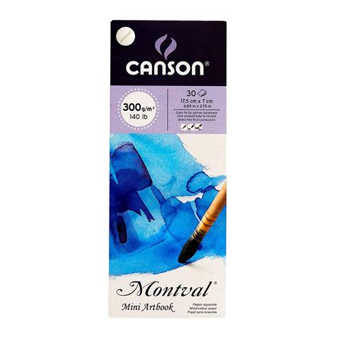 Canson Montval Watercolor Gsm Cold Pressed X Cm Mini Art