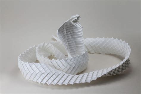 I Asped When I Saw These Incredible Origami Snakes