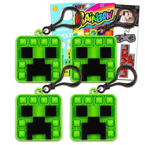 Buy Minecraft Pop Fidget Toys Set Bundle Including Minecraft