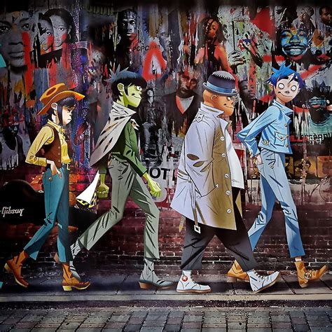 Gorillaz Phase 4 Gorillaz Art Gorillaz Jamie Hewlett Art