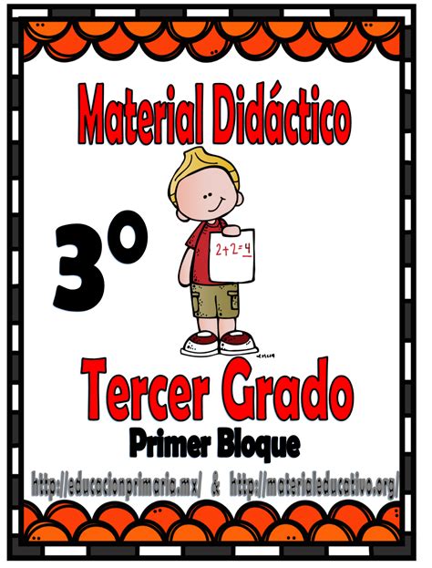 Material Didáctico De Apoyo Para El Tercer Grado Del Primer Bloque Libros De Tercer Grado