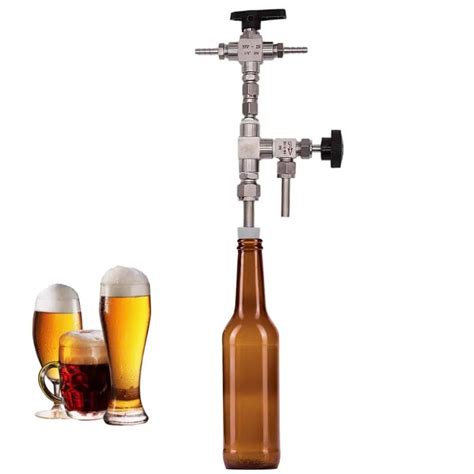 Counter Pressure Bottle Filler Stainless Steel Homebrew Bottling