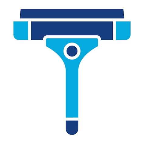 Premium Vector Squeegee Duotone Illustration