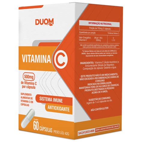 Vitamina C Mg Sistema Imune Antioxidante Ao Dia Duom Submarino