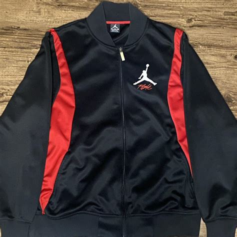 Air Jordan warm up jacket. - Depop