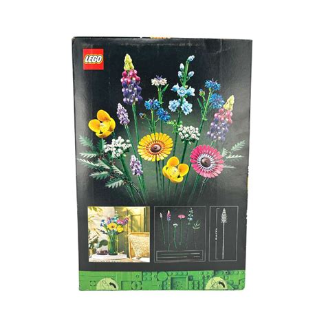 LEGO Botanical Collection Wildflower Bouquet Building Set 10313