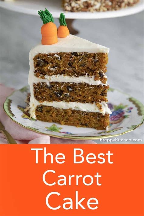 Carrot And Walnut Cake Preppy Kitchen Carrot Cake Recipe Cake Recipes Carrot And Walnut Cake