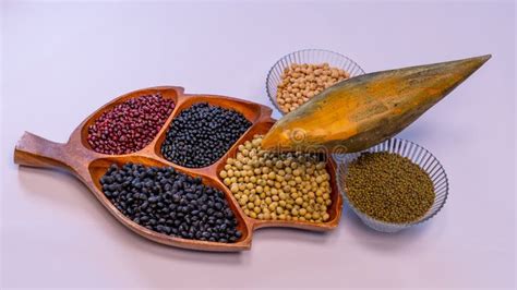 Soybeans, the Treasure Trove of the Best Plant Protain Stock Image ...