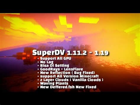 Superdv Shaders Pojavlauncher Hmcl Pe All Gpu Low Version No