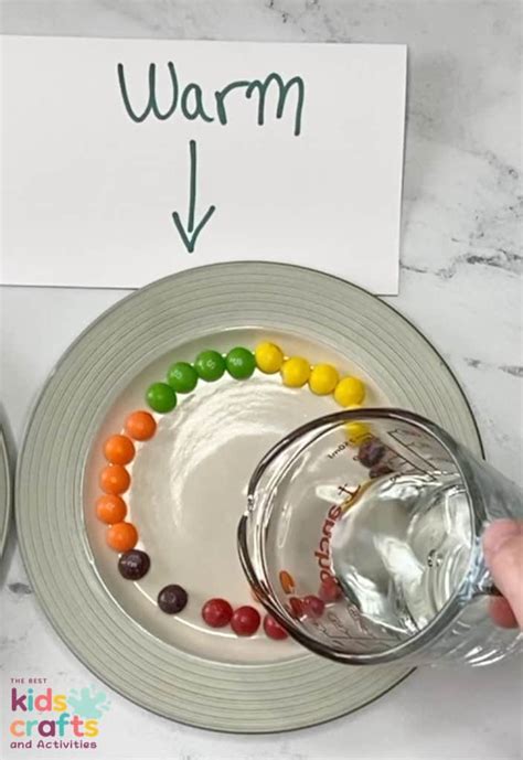 Rainbow Skittles Science Experiment