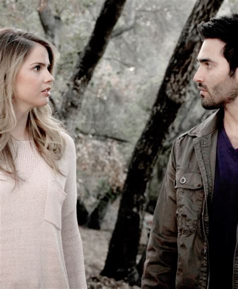 Malia Tate And Derek Hale Волчонок Сериалы Фильмы