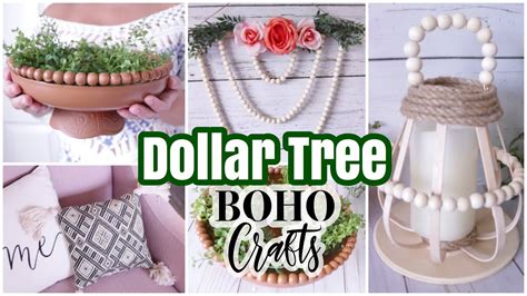 Dollar Tree DIY High End BOHO Home Decor Crafts YouTube