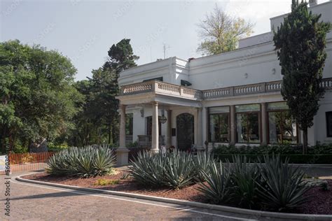 Ciudad De Mexico Cdmx Main Entrance On Exterior Of Casa