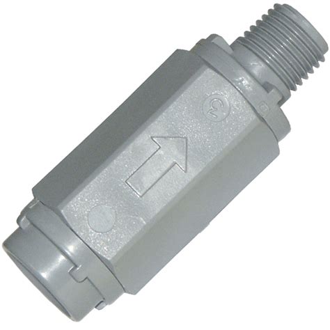 Check Valve 1 4in Mpt X 1 4in Fpt 3psi Pvc 426f4m Sonny S