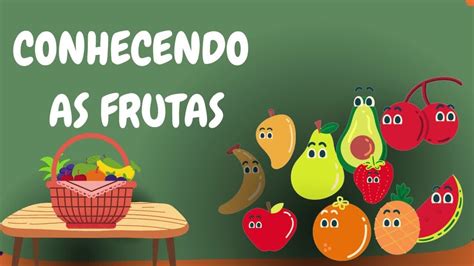 Desenho Educativo Escolinha Da Thaila Conhecendo As Frutas YouTube