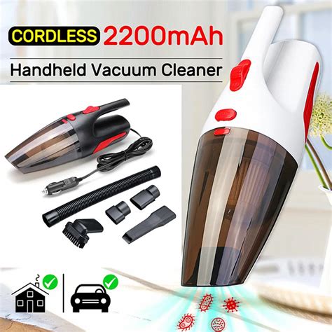 5000pa Wireless Car Vacuum Cleaner Cordless Handheld Auto Vacuum Home