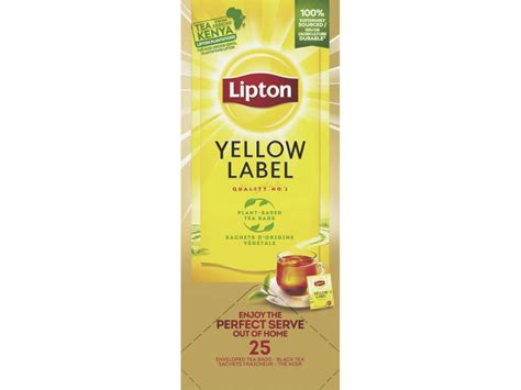 LIPTON Yellow Lable Black Tee 4091087 25 Beutel Ecomedia AG