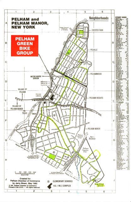 Pelham Bike Map – EcoPel