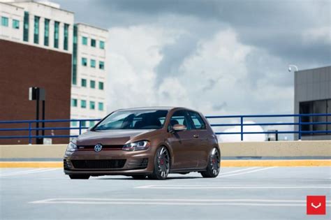 Vossen Wheels Vle 1 On The Vw Golf Gti Mk7