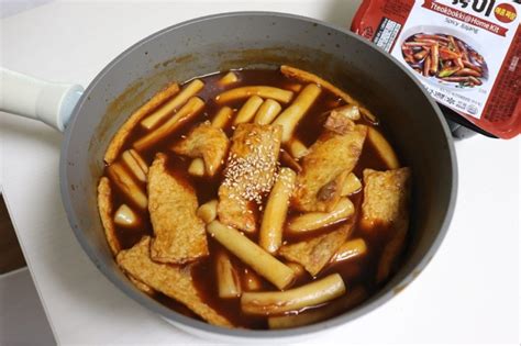 밀키트 떡볶이 추천 추억의 국민학교 떡볶이 매콤 짜장맛국떡 야시장 이벤트 네이버 블로그