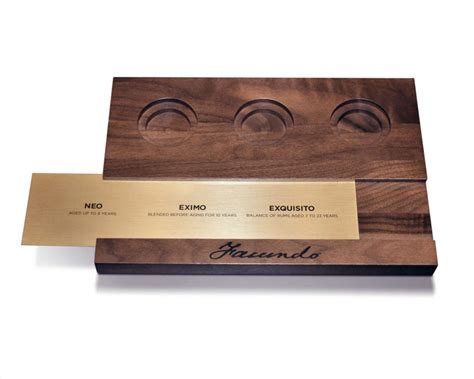 Solid Walnut Flight Board With Interchangeable Tasting Note Cards