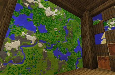 Explore The Map Room In Minecraft