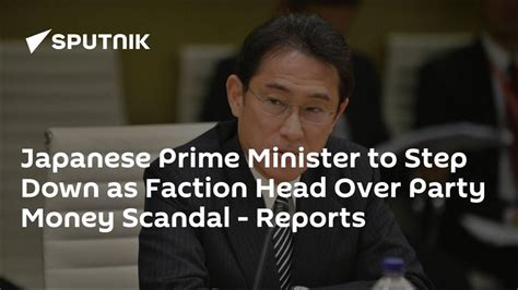 Japan Pm Kishida To Quit As Ruling Party Faction Leader