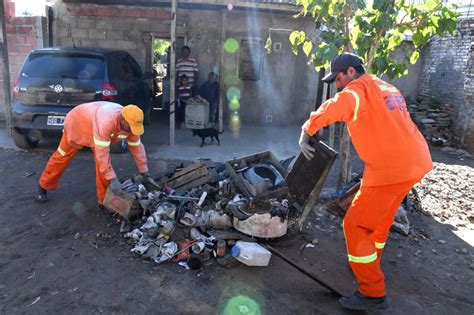 El Operativo De Descacharreo Llegó Hasta El Barrio 8 De Abril El