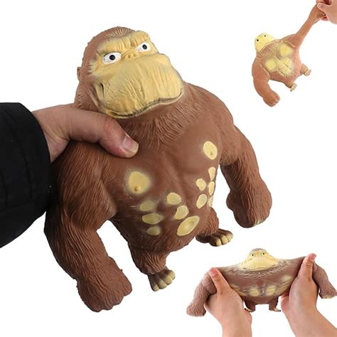 Crownbee 2022 New Squishy Monkey Toy Tiktokstretch Gorilla Figure