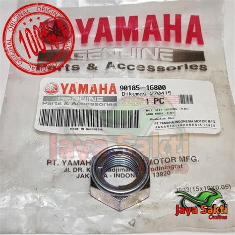 Jual MUR AS RODA BELAKANG NMAX AEROX 155 XMAX LEXI ASLI YAMAHA Shopee