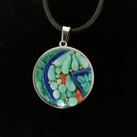 Mosaic Pendants Etsy