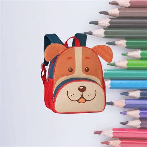 Mochila Infantil de Alças Costas Clio Pets Animais Escolar Unicórnio