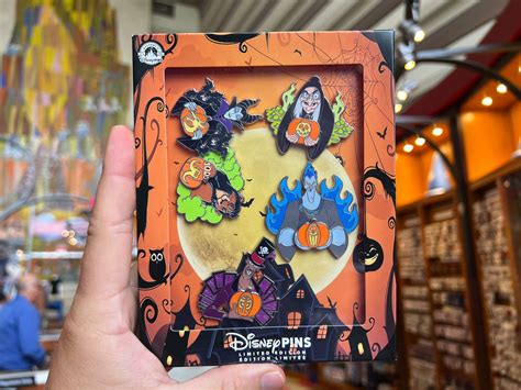 Disney Villains Take Center Stage In This New Halloween Pin Set