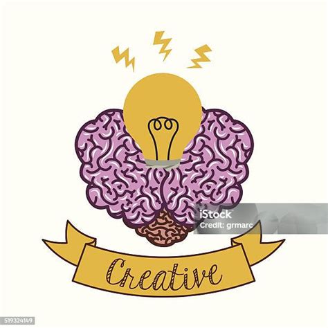 desain ide ilustrasi stok  gambar  daya cipta konsep